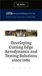 Mobile Screenshot of aerotestsvc.com